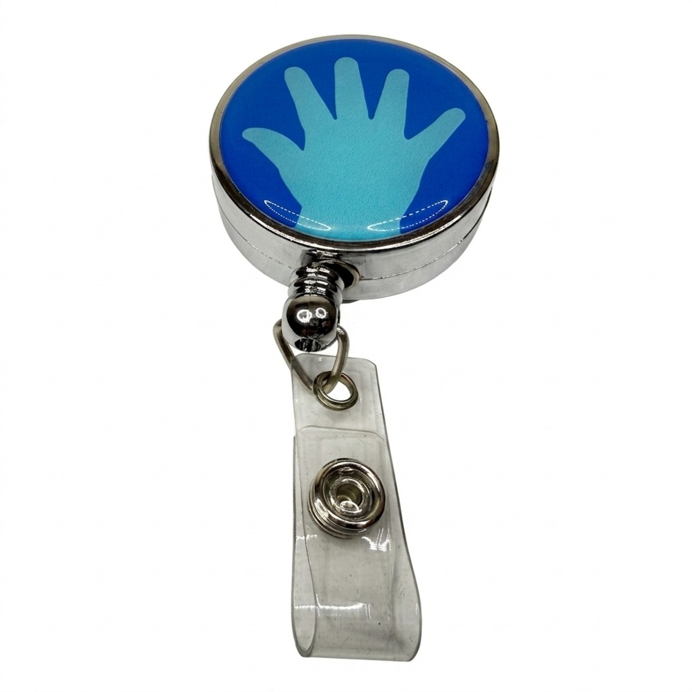 Children Lurie Hospital Retractable Badge Reel Holder Clip ID Card Key Lanyard